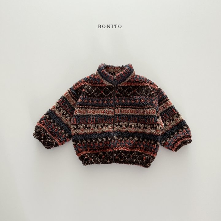 Bonito - Korean Children Fashion - #minifashionista - Nordic Fleece Zip-Up - 5