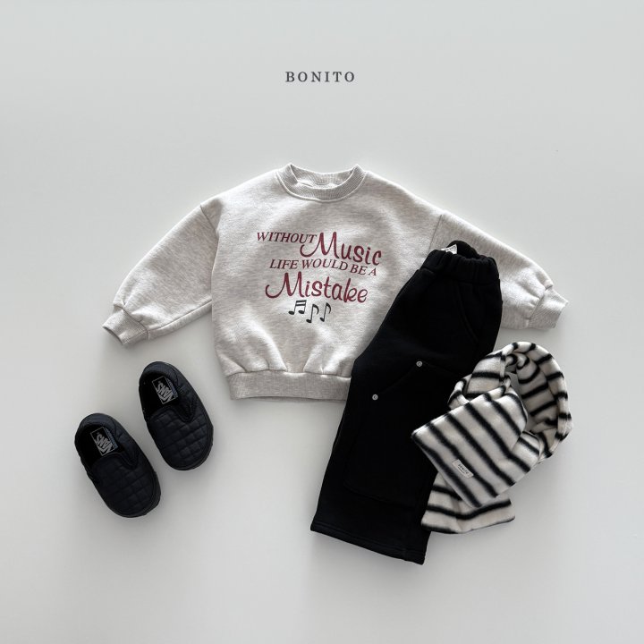 Bonito - Korean Children Fashion - #minifashionista - Music Sweatshirt - 8