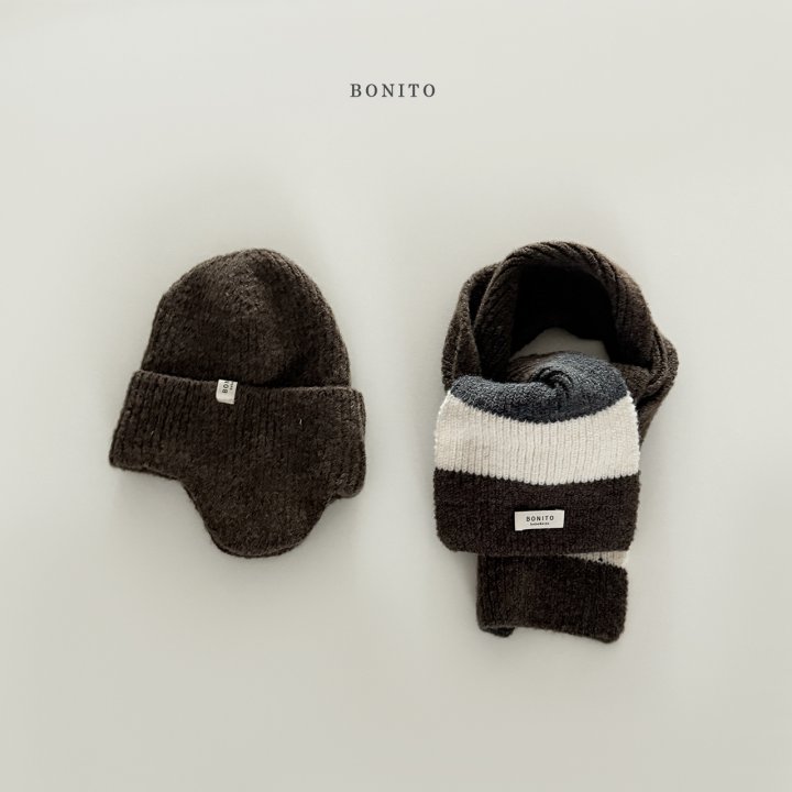 Bonito - Korean Children Fashion - #minifashionista - Color Knit Muffler - 6