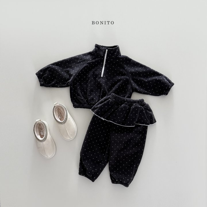 Bonito - Korean Children Fashion - #prettylittlegirls - Polka Lovely Jogger Set (Kids) - 9