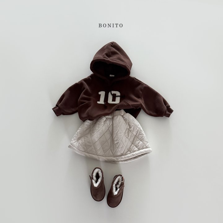 Bonito - Korean Children Fashion - #prettylittlegirls - Quilted Fleece Skirt - 7