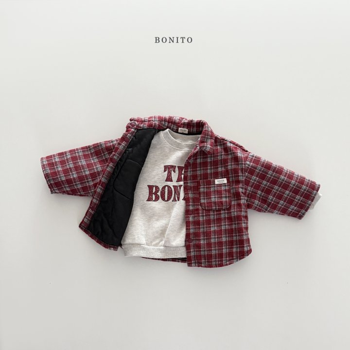 Bonito - Korean Children Fashion - #prettylittlegirls - Check Bonding Shirt - 6