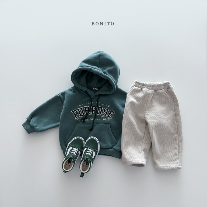 Bonito - Korean Children Fashion - #stylishchildhood - Thick Corduroy Fleece Pants - 11