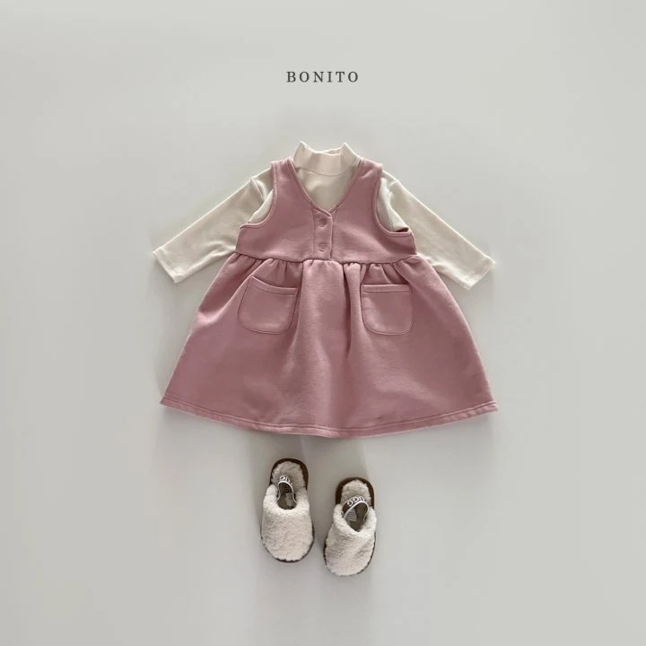 Bonito - Korean Children Fashion - #stylishchildhood - Double Fleece One-piece - 5