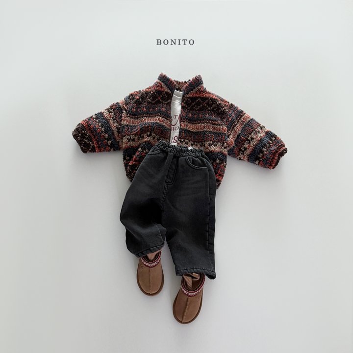 Bonito - Korean Children Fashion - #stylishchildhood - Nordic Fleece Zip-Up - 9