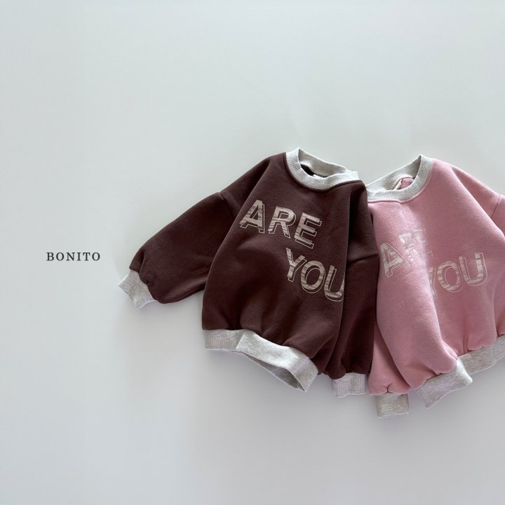 Bonito - Korean Children Fashion - #stylishchildhood - Are You Sweatshirt - 5