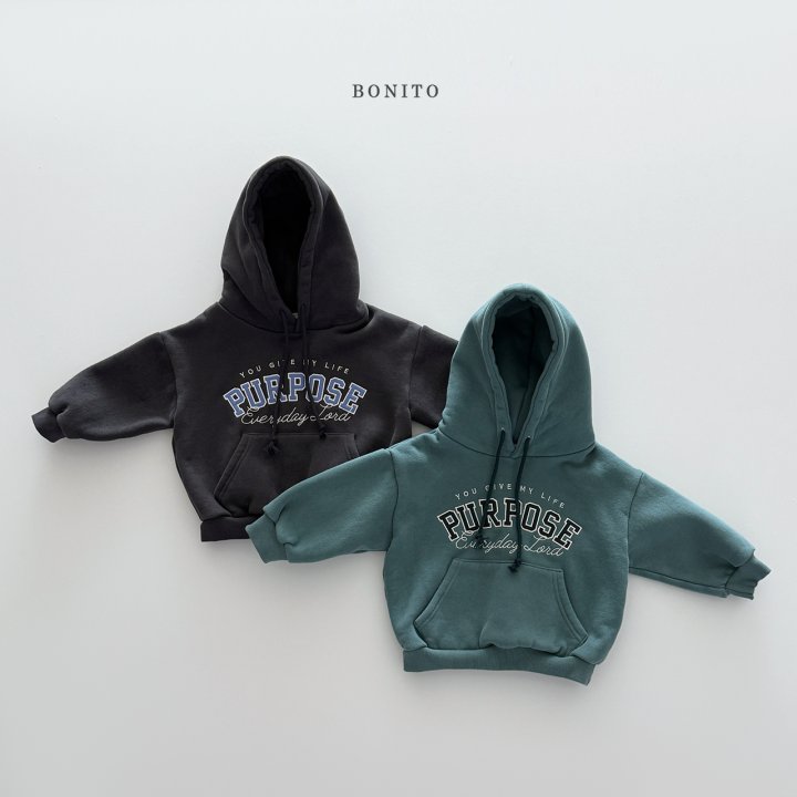 Bonito - Korean Children Fashion - #stylishchildhood - Purpose Hoodie - 3