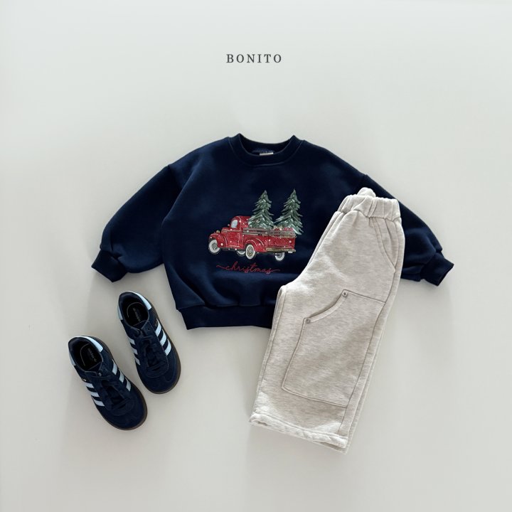 Bonito - Korean Children Fashion - #todddlerfashion - Pine Tree Sweatshirt - 12