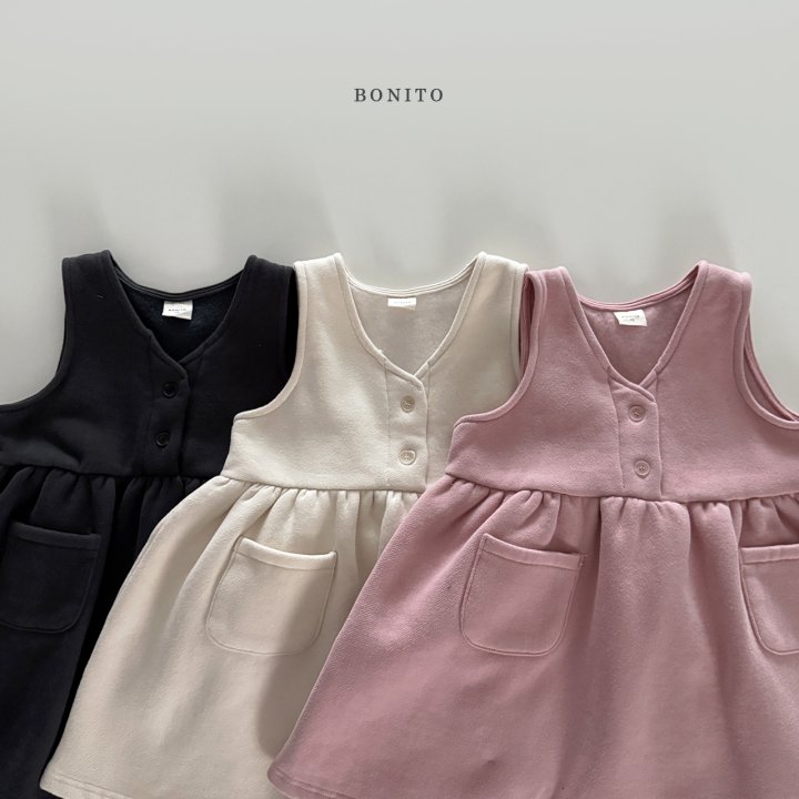 Bonito - Korean Children Fashion - #todddlerfashion - Double Fleece One-piece - 3