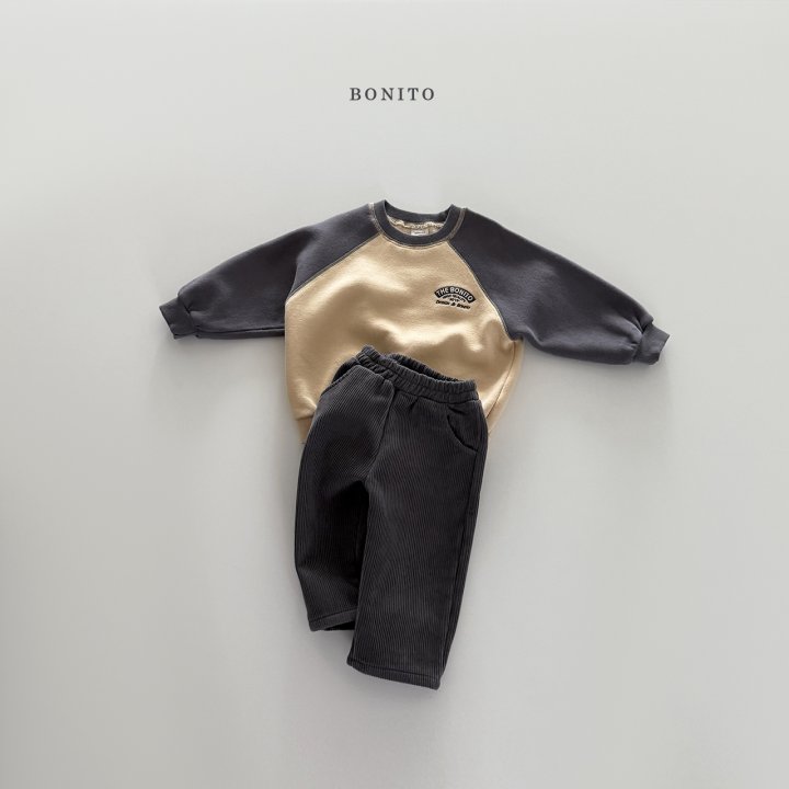 Bonito - Korean Children Fashion - #todddlerfashion - Raglan Sweatshirt - 12