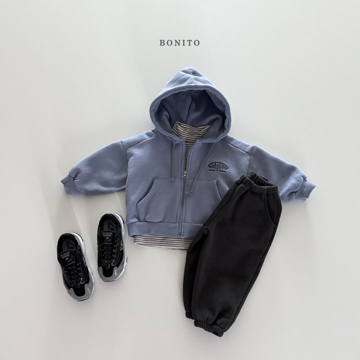 Bonito - Korean Children Fashion - #todddlerfashion - Front Cut Hood Zip-Up - 11