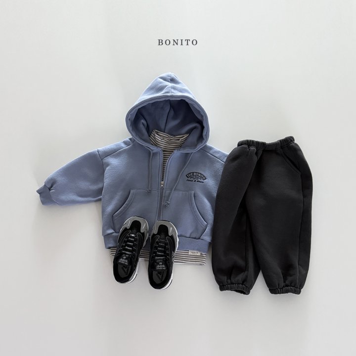 Bonito - Korean Children Fashion - #toddlerclothing - Front Cut Hood Zip-Up - 12