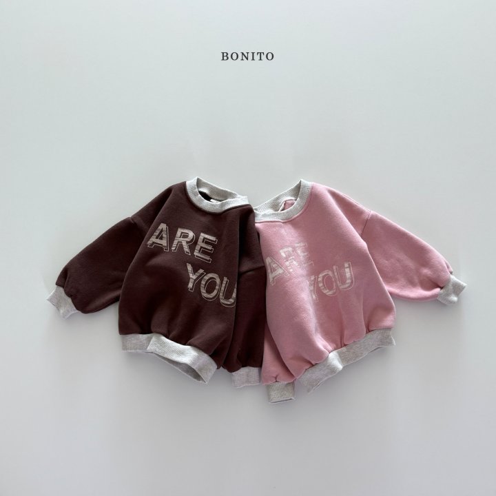 Bonito - Korean Children Fashion - #todddlerfashion - Are You Sweatshirt - 4