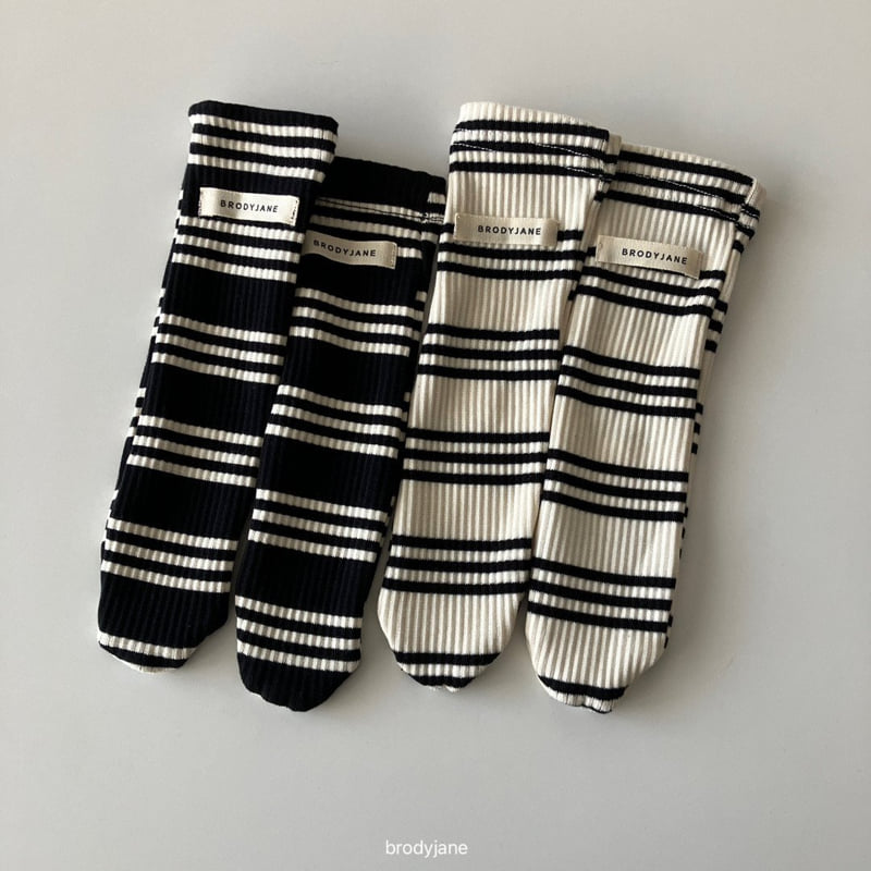 Brody Jane - Korean Baby Fashion - #babyboutique - Acne Stripe Socks