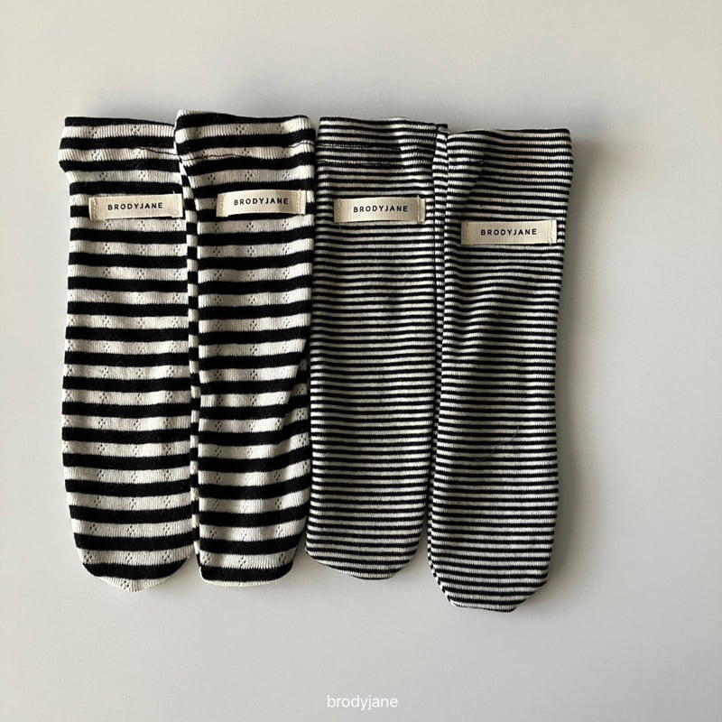 Brody Jane - Korean Baby Fashion - #babyboutique - Stripe Cozy Socks