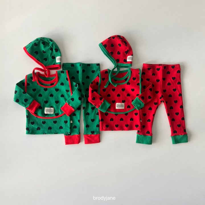 Brody Jane - Korean Baby Fashion - #babyboutique - Christmas Heart Bonnet - 6