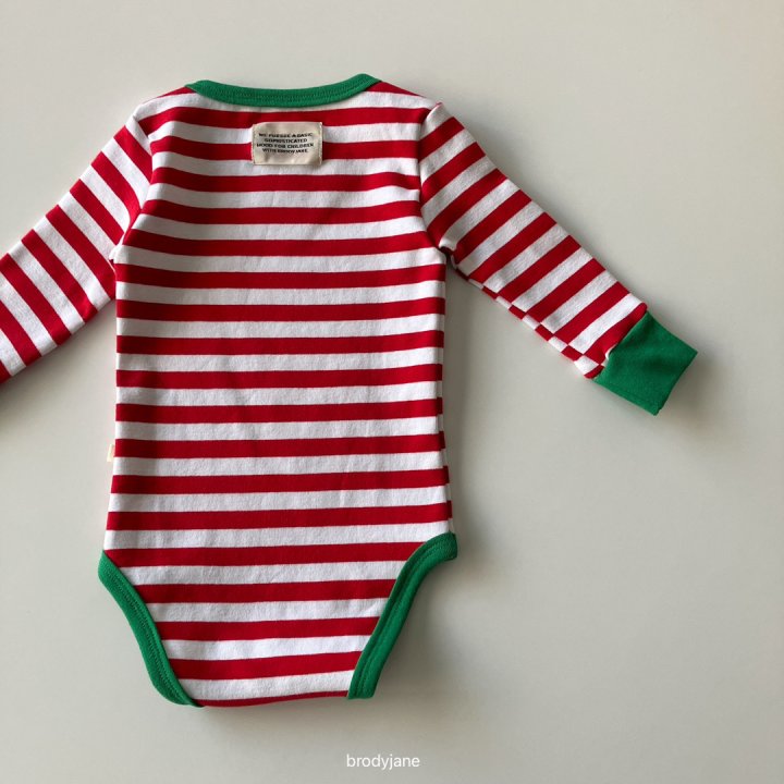 Brody Jane - Korean Baby Fashion - #babyboutique - Christmas Stripe Set-up - 6
