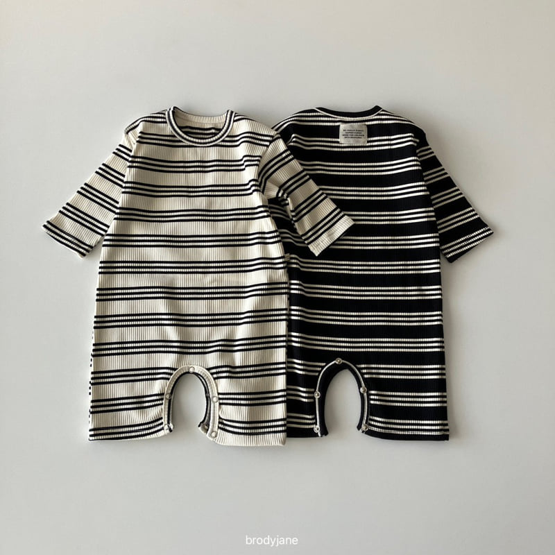 Brody Jane - Korean Baby Fashion - #babyboutiqueclothing - Acne Stripe All-In-One