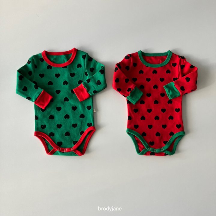 Brody Jane - Korean Baby Fashion - #babyboutiqueclothing - Christmas Heart Set-up - 9