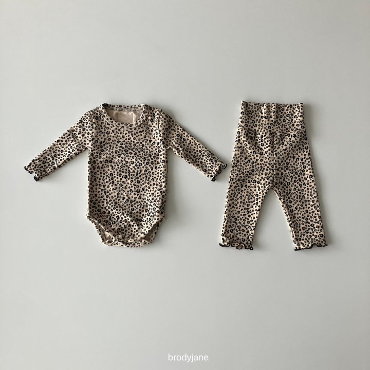 Brody Jane - Korean Baby Fashion - #babyclothing - Peach Leopard High-Waist - 9