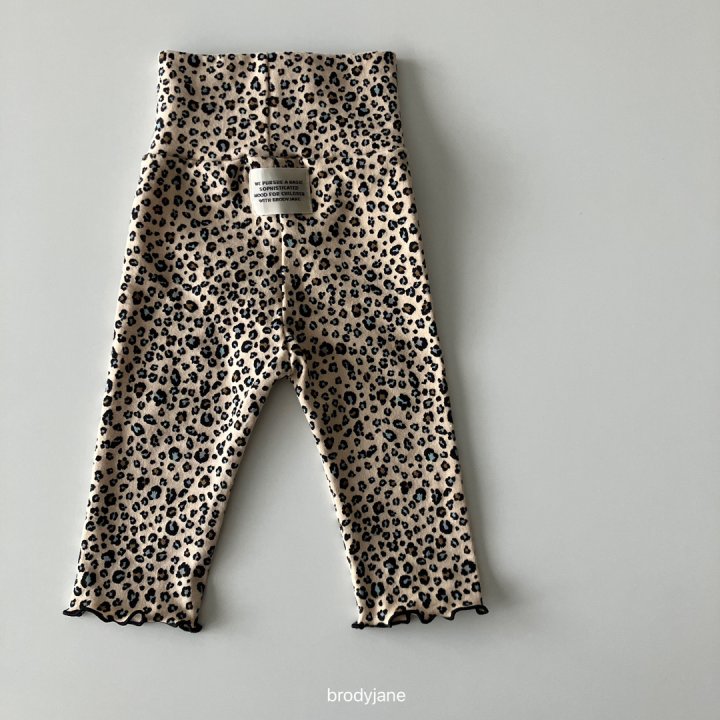 Brody Jane - Korean Baby Fashion - #babyfashion - Peach Leopard High-Waist - 10