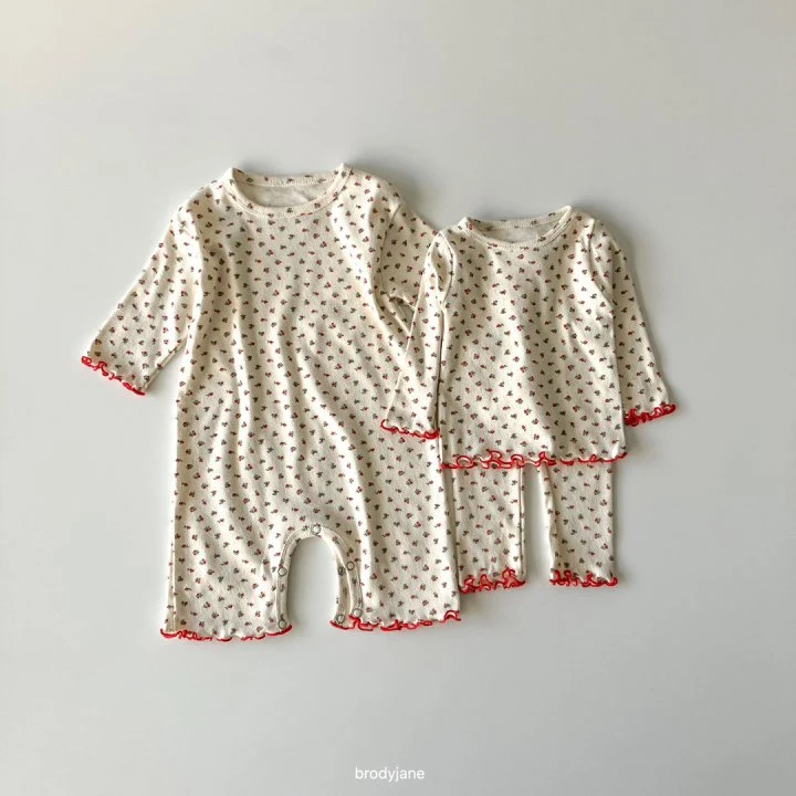 Brody Jane - Korean Baby Fashion - #babyfever - Cozy Floral Wave Set-up - 2