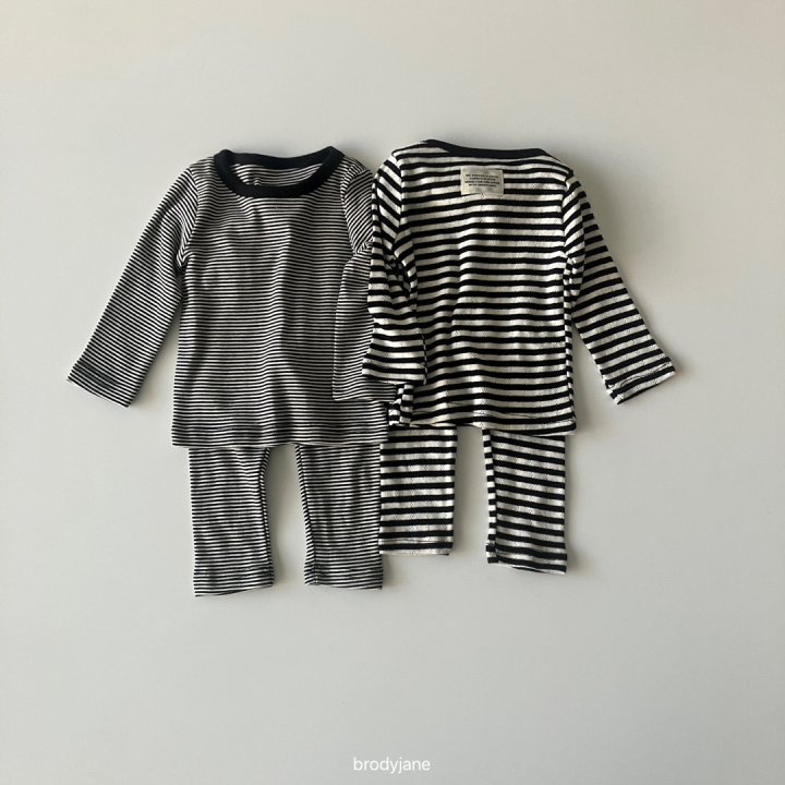 Brody Jane - Korean Baby Fashion - #babyfever - Stripe Cozy Bib - 7