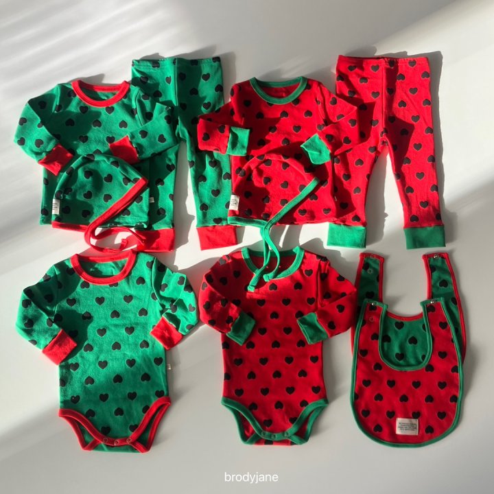 Brody Jane - Korean Baby Fashion - #babyfever - Christmas Heart Set-up - 12