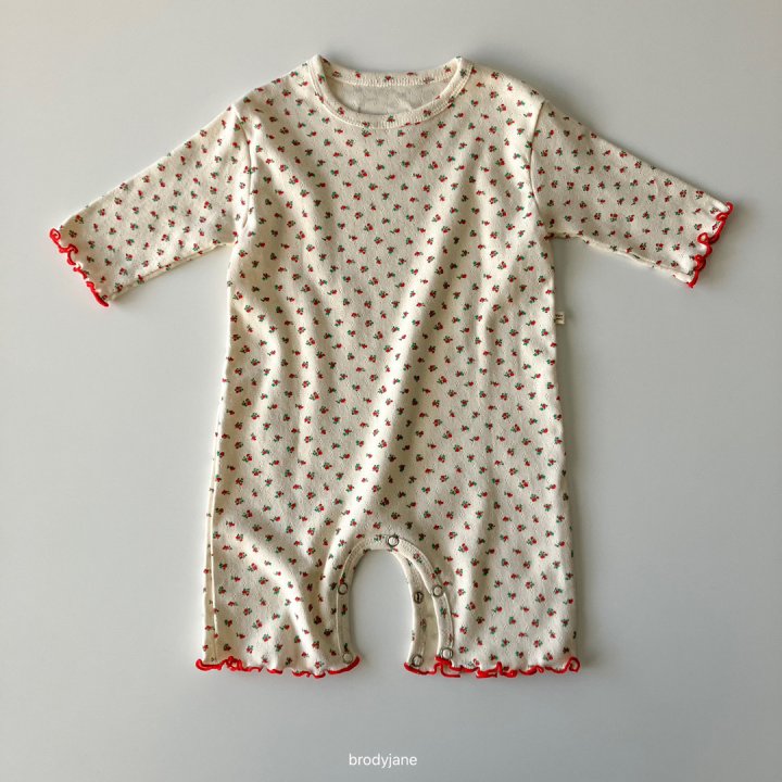 Brody Jane - Korean Baby Fashion - #babygirlfashion - Cozy Floral Wave Set-up - 4