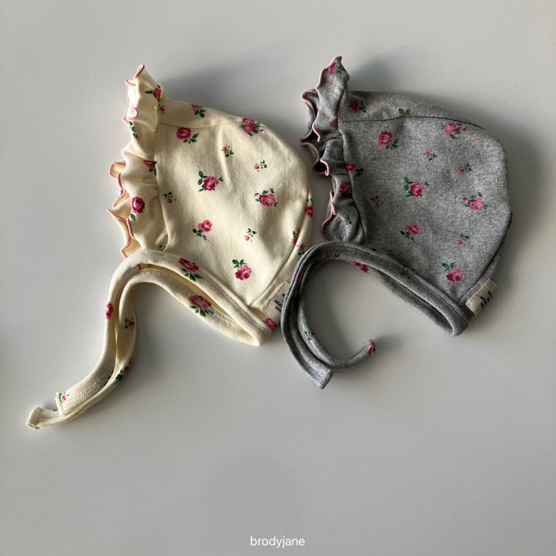 Brody Jane - Korean Baby Fashion - #babylifestyle - Peach Rose Bonnet