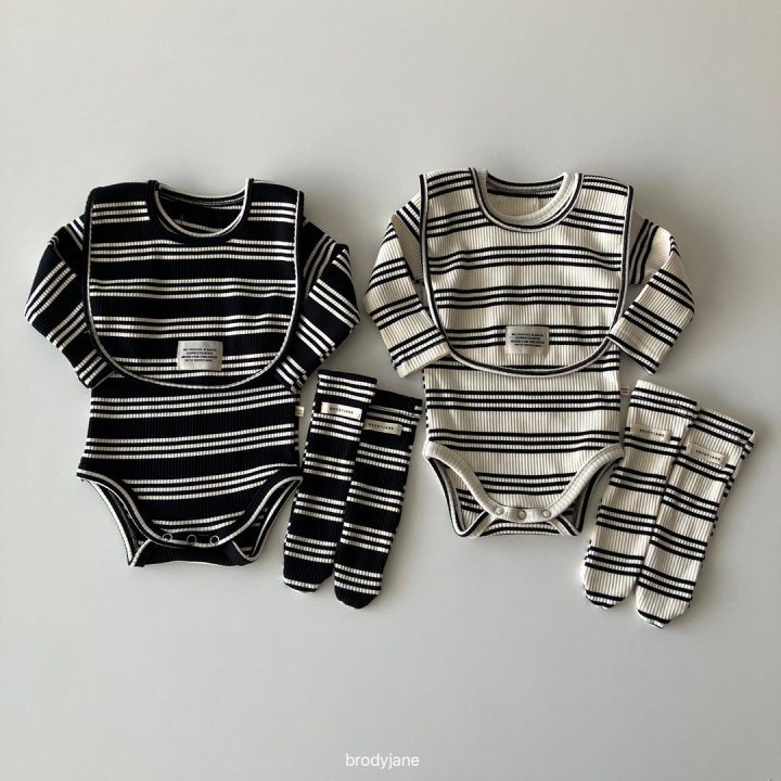 Brody Jane - Korean Baby Fashion - #babyoninstagram - Acne Stripe Bonnet - 10