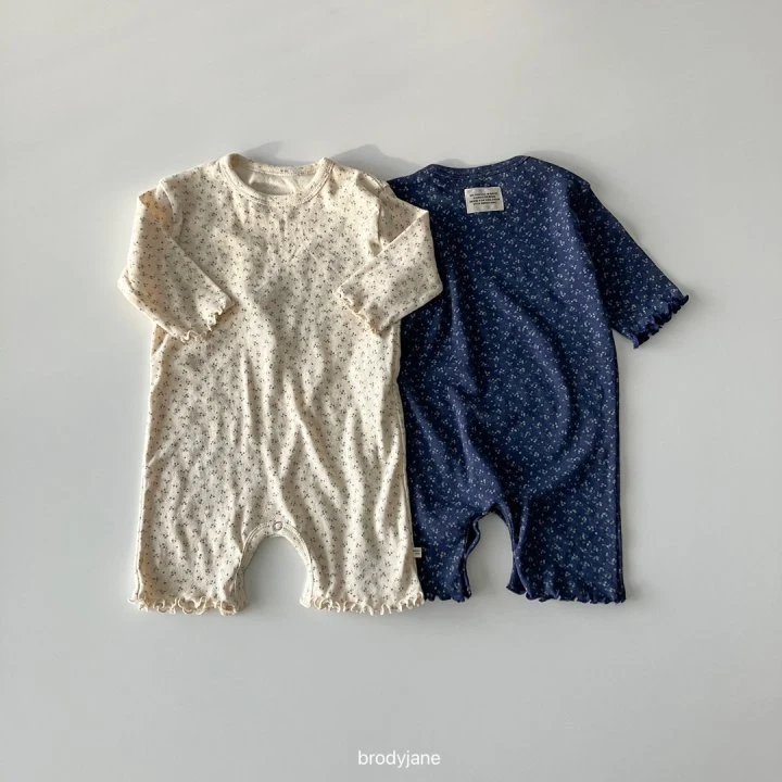 Brody Jane - Korean Baby Fashion - #babyootd - Floral Wave All-In-One - 2