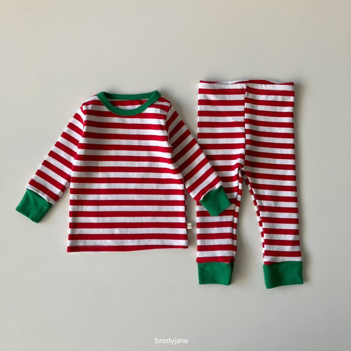 Brody Jane - Korean Baby Fashion - #babyootd - Christmas Stripe All-In-One - 10
