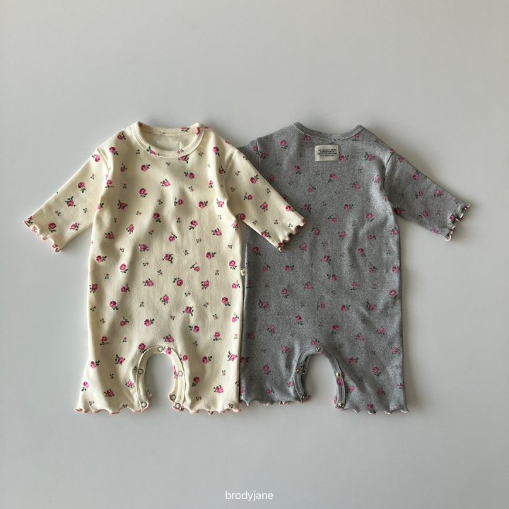 Brody Jane - Korean Baby Fashion - #babyoutfit - Peach Rose Set-Up - 7