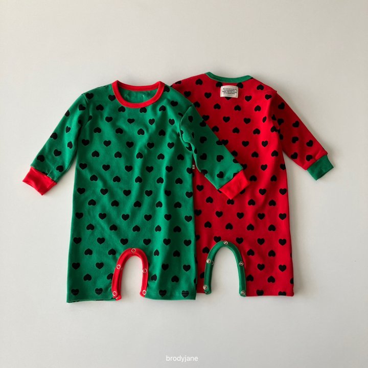 Brody Jane - Korean Baby Fashion - #onlinebabyboutique - Christmas Heart Bonnet - 3
