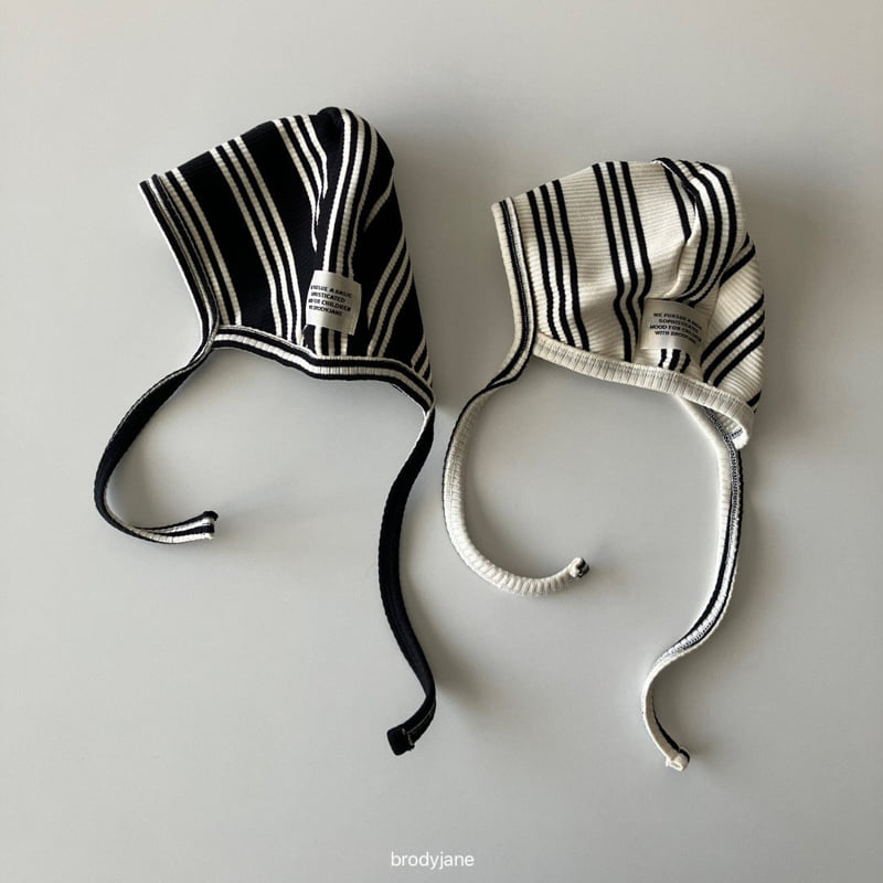 Brody Jane - Korean Baby Fashion - #onlinebabyshop - Acne Stripe Bonnet