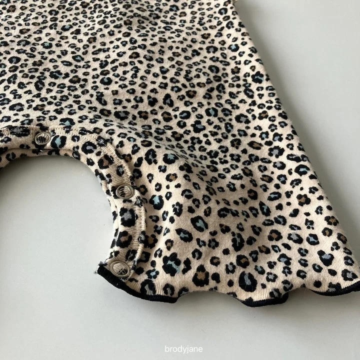 Brody Jane - Korean Baby Fashion - #smilingbaby - Peach Leopard Bodysuit - 11