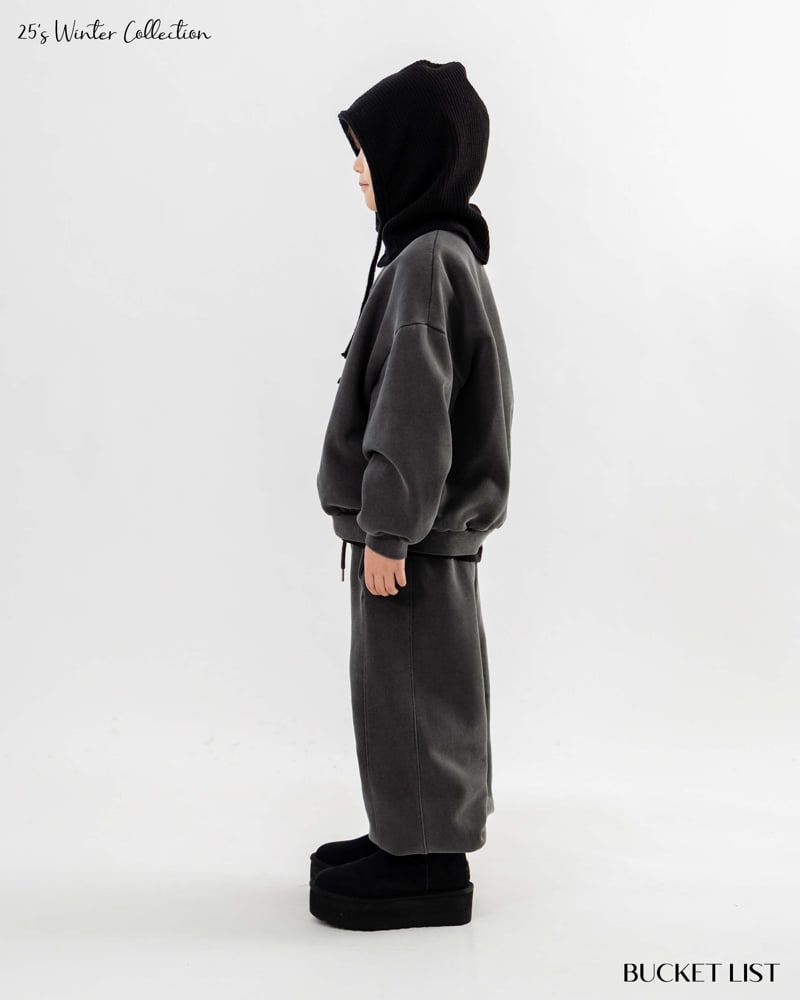 Bucket List - Korean Children Fashion - #Kfashion4kids - Fleece Jogger Pants - 5