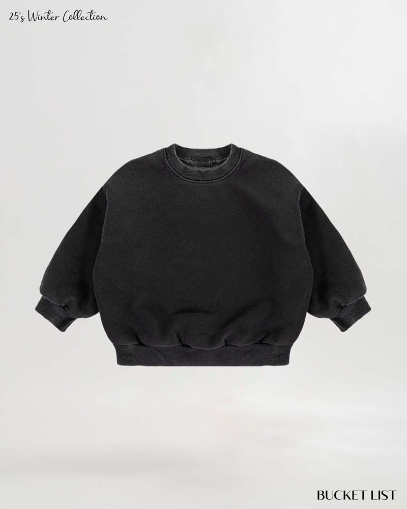 Bucket List - Korean Children Fashion - #childofig - Fleece Sweatshirt - 3