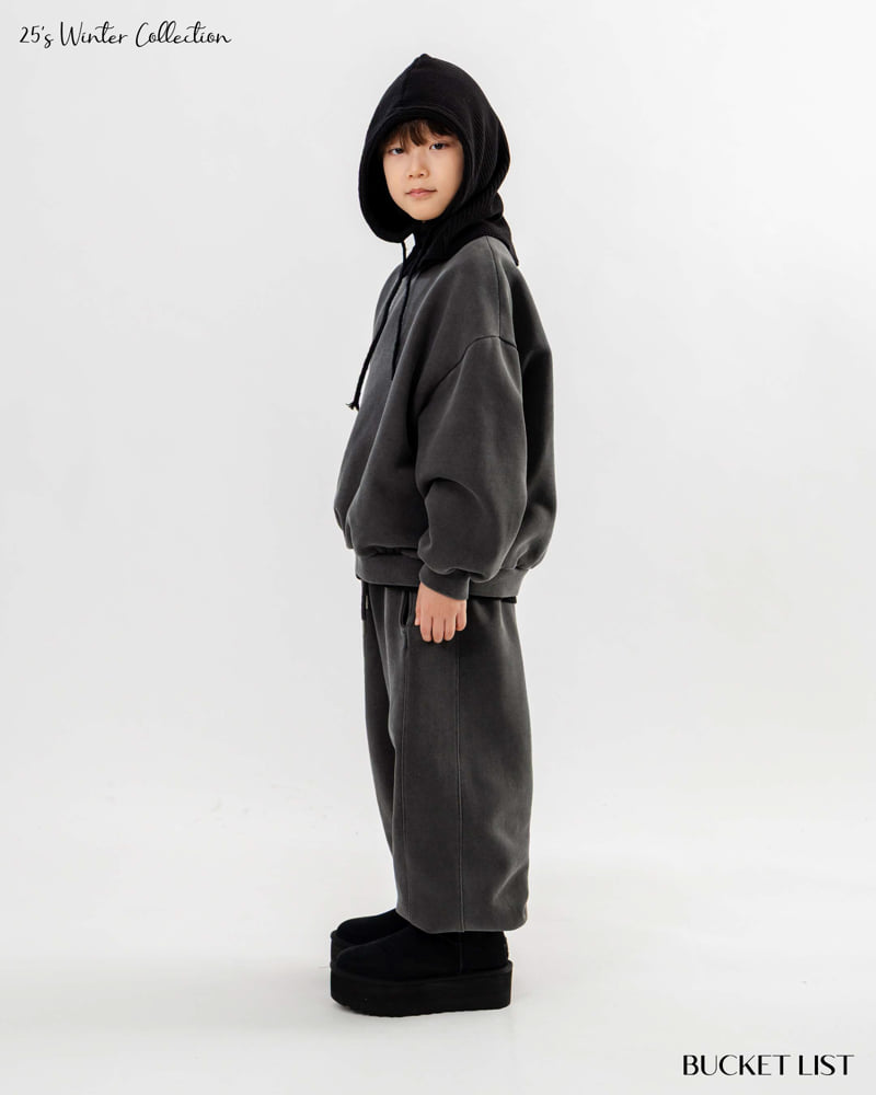 Bucket List - Korean Children Fashion - #childofig - Fleece Sweatshirt - 4