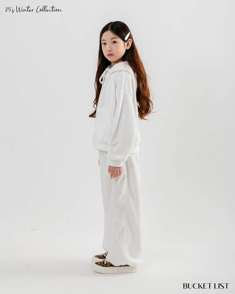 Bucket List - Korean Children Fashion - #childrensboutique - Clean Fleece Hoodie - 7