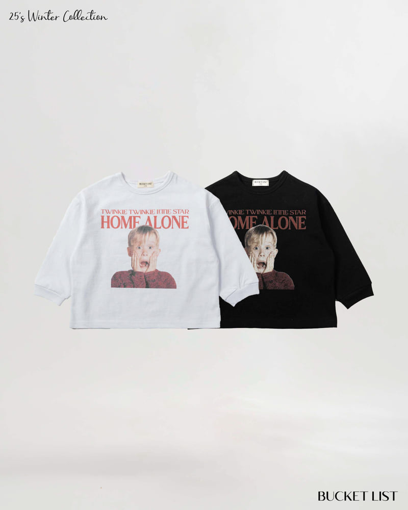 Bucket List - Korean Children Fashion - #childrensboutique - Alone Tee
