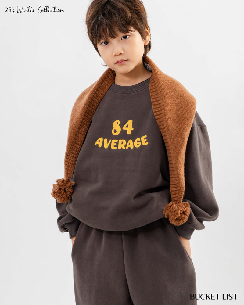 Bucket List - Korean Children Fashion - #designkidswear - 84 Chain Sweatshirt - 6