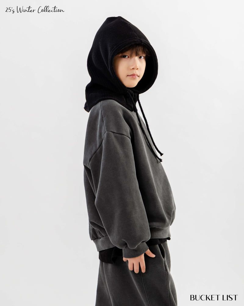 Bucket List - Korean Children Fashion - #designkidswear - Fleece Sweatshirt - 6