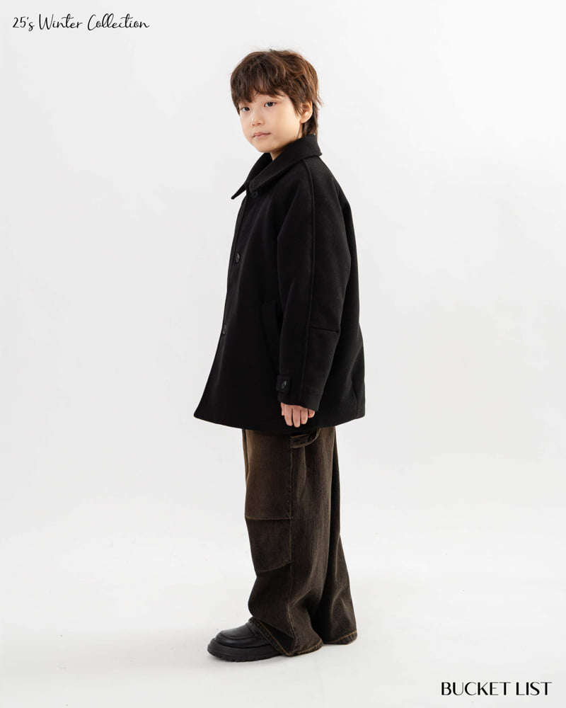 Bucket List - Korean Children Fashion - #discoveringself - Corduroy Balloon Denim Pants - 11