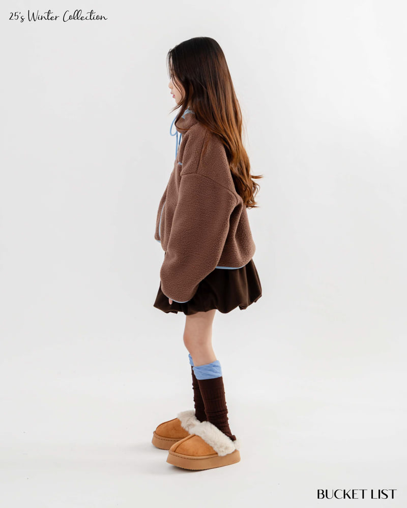 Bucket List - Korean Children Fashion - #discoveringself - Balloon Fleece Skirt - 5