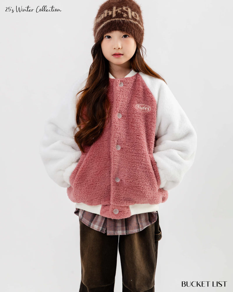 Bucket List - Korean Children Fashion - #discoveringself - Fluffy Raglan Jacket - 12