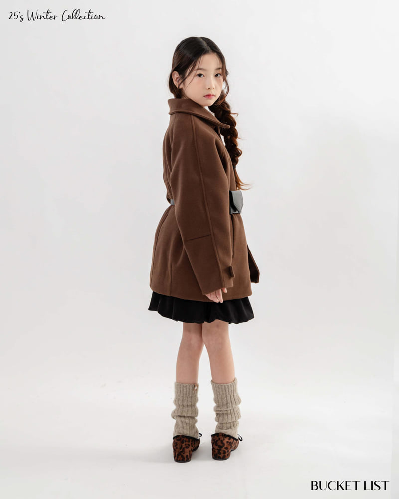 Bucket List - Korean Children Fashion - #discoveringself - Balloon Half Coat - 8