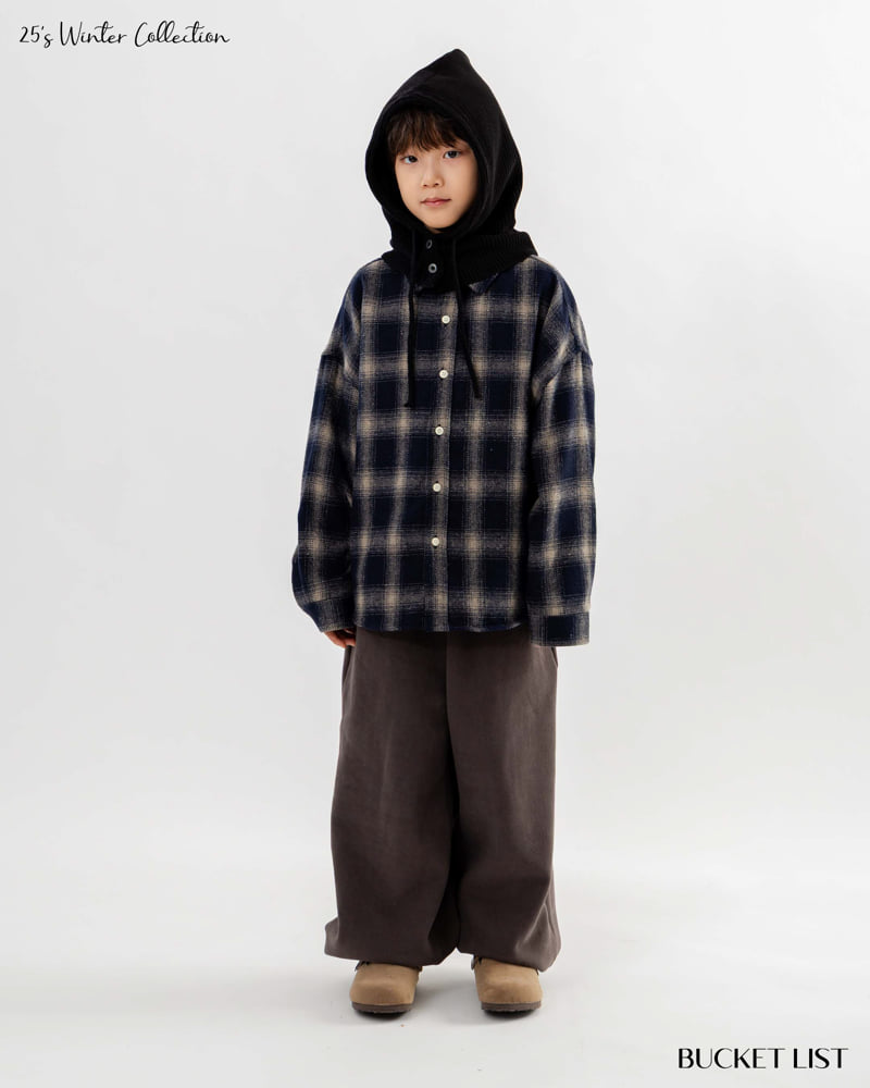 Bucket List - Korean Children Fashion - #designkidswear - Check Shirt - 4