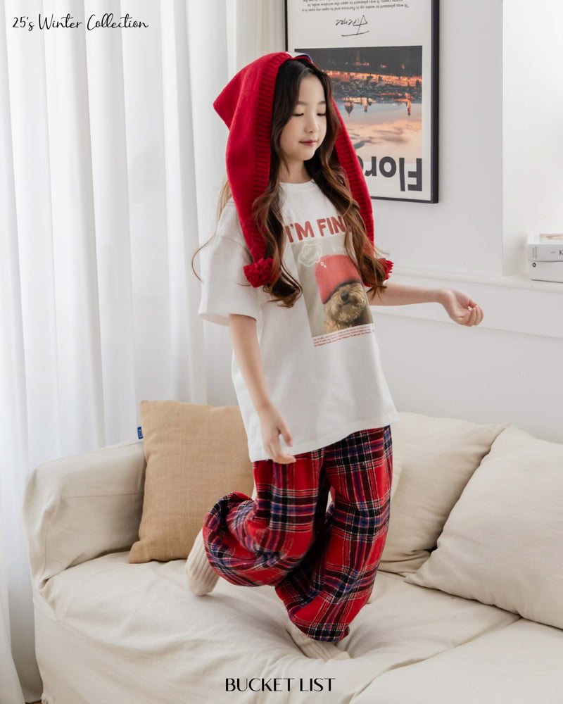 Bucket List - Korean Children Fashion - #discoveringself - Im Fine Tee - 3